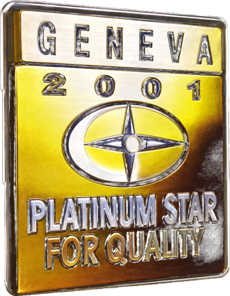 Platinum Star Award plaque